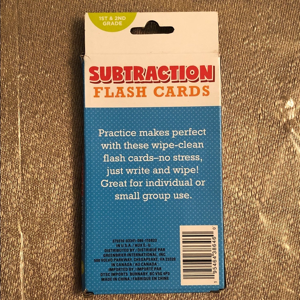 CARSON DELLOSA And GREENBRIER INTL And DISNEY Flash Cards Set of Three - Picture 5 of 9